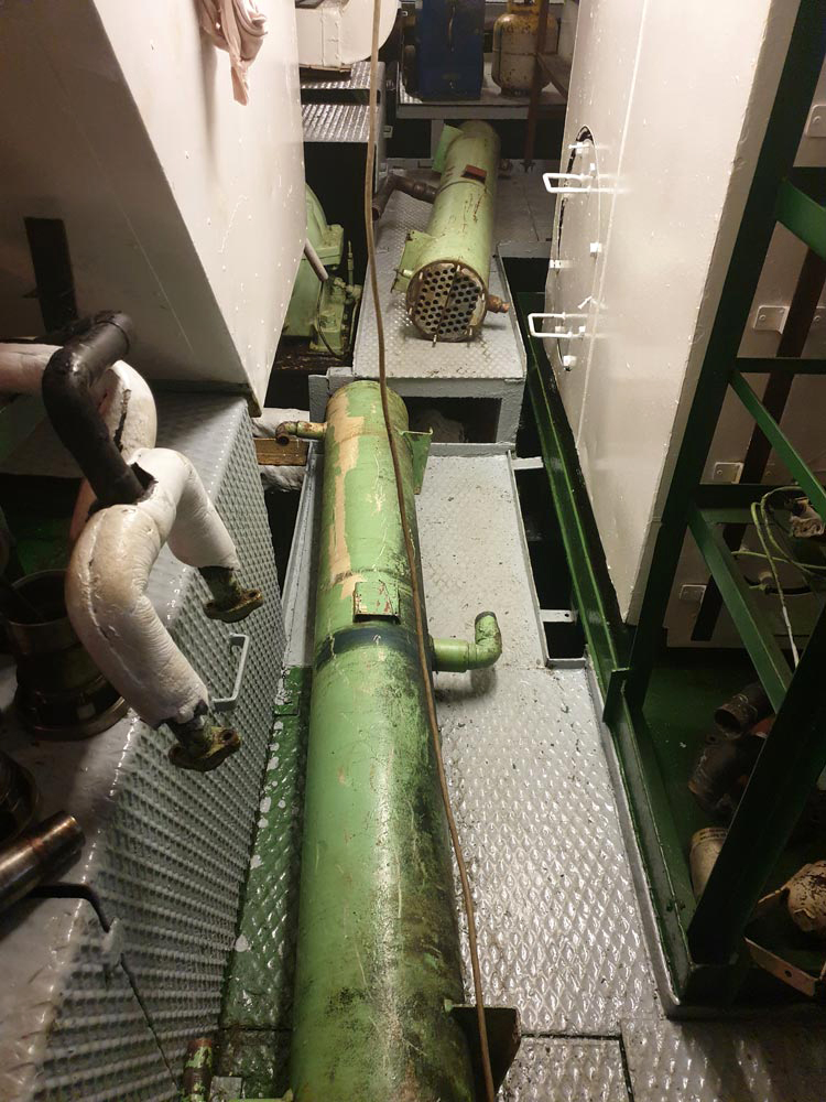 Έργο: Sea water condensers replacement